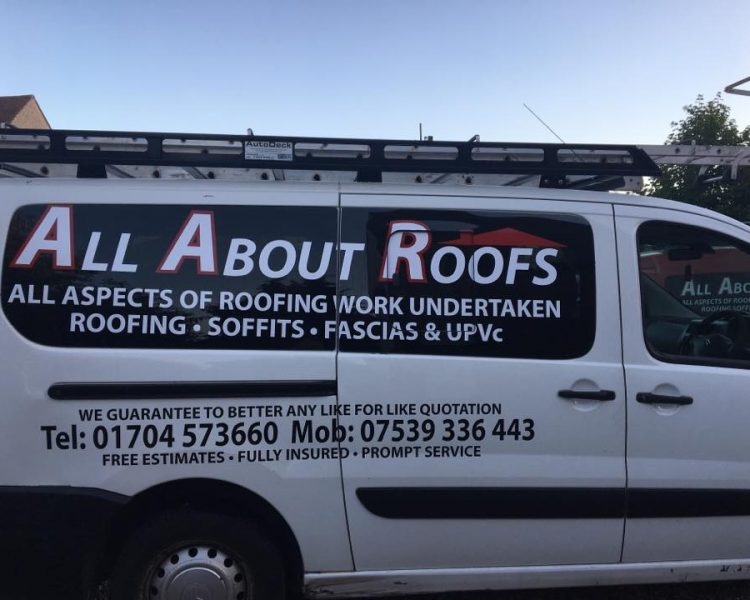 All About Roofs van